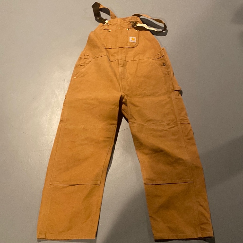 Carhartt Men’s overall 44 by 30.